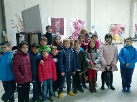 2015 VISITA ESTUDIO CARLOS LEÓN